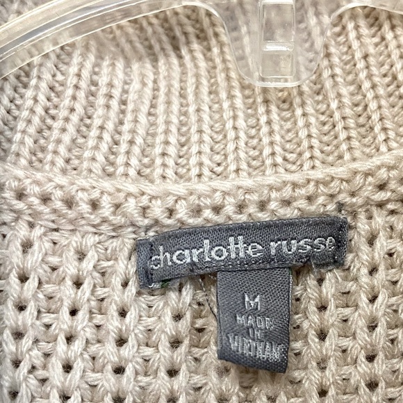 CHARLOTTE RUSSE COWL NECK SWEATER - Picture 4 of 5
